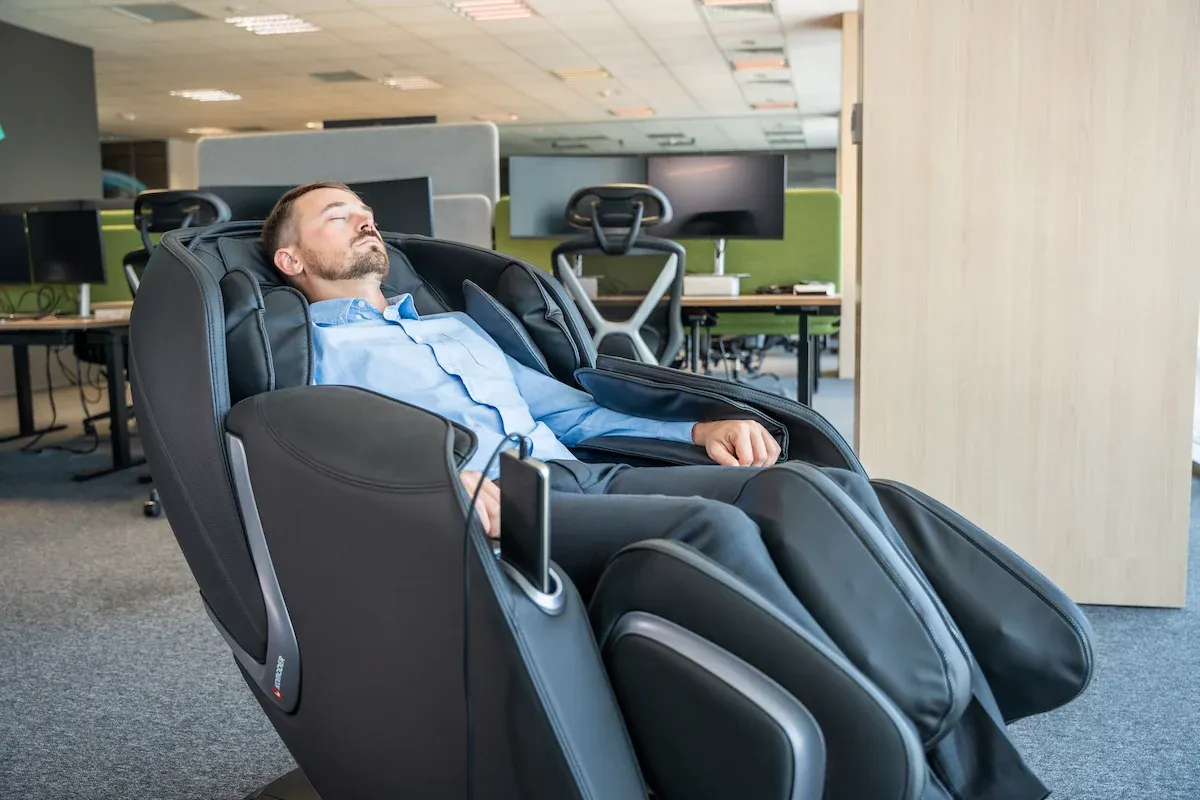 Ein wärmender Sessel bei Bedarf