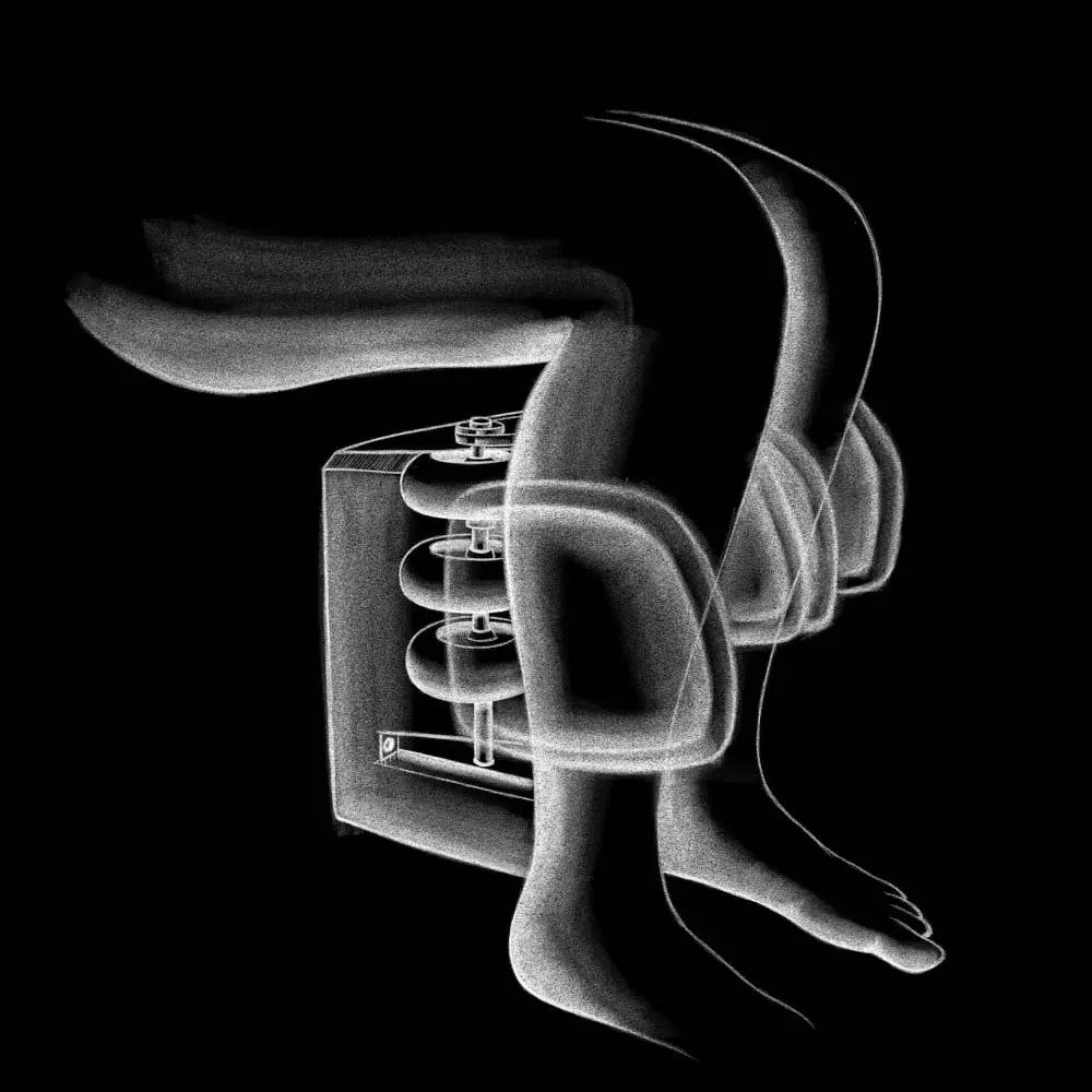 Beinmassage mit dem WAVE ARRAYS Rollensystem