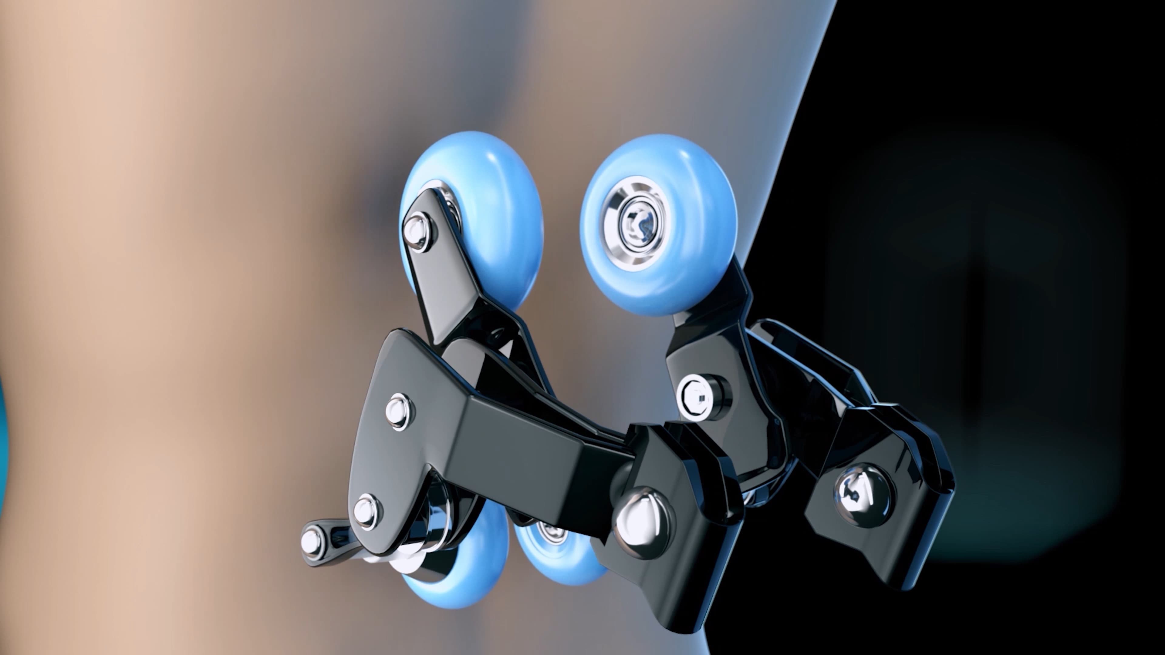 Einstellbare Massageintensität