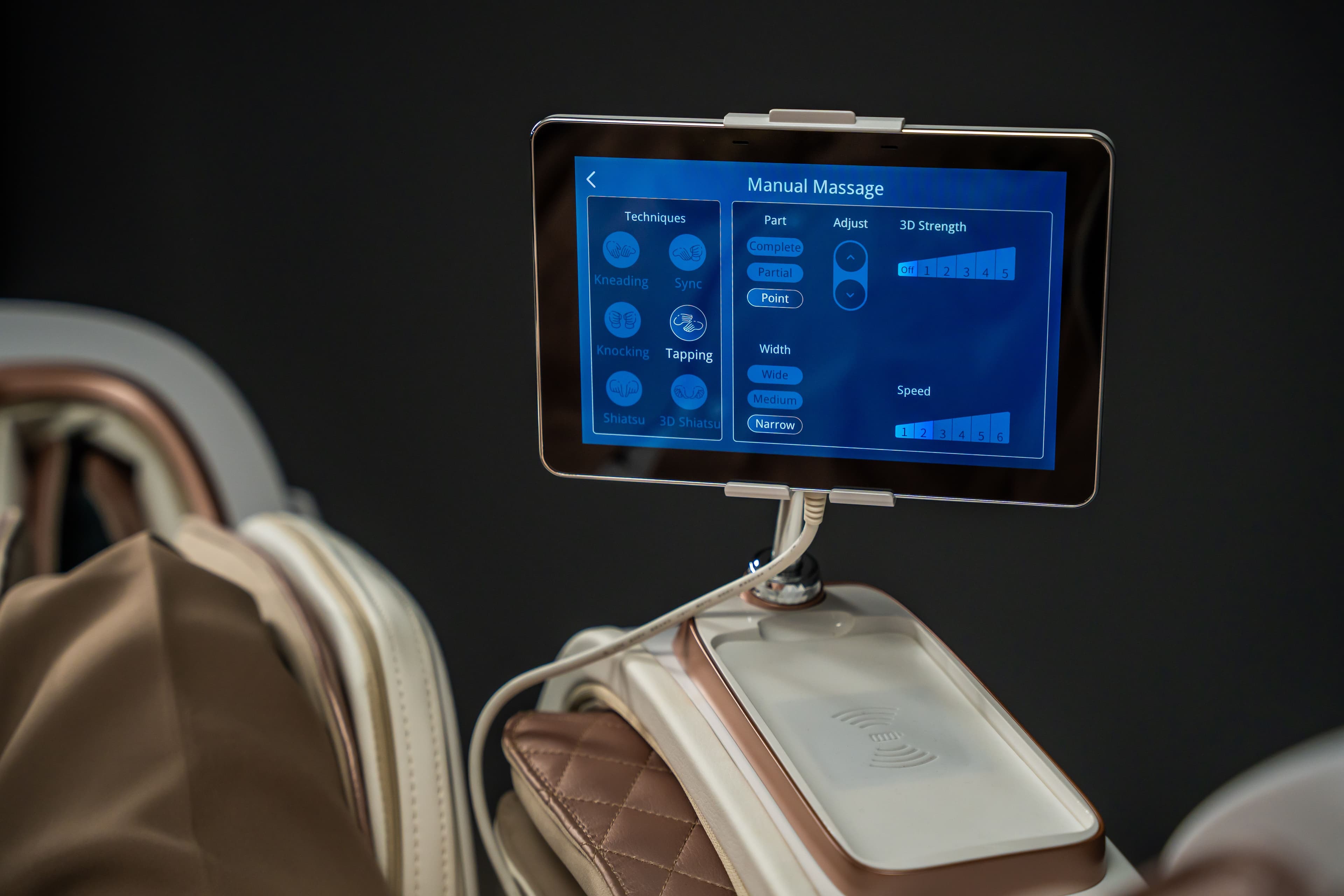 8-Zoll-LED-Touchscreen-Bedienfeld