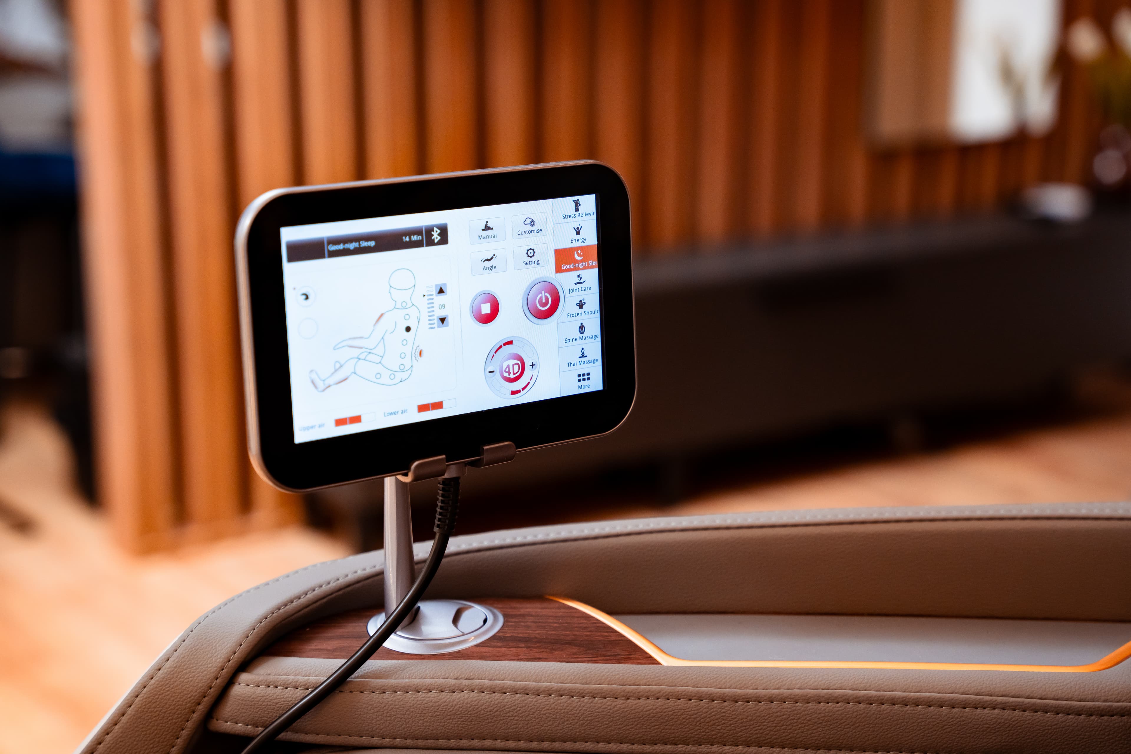 7-Zoll-Tablet und Umgebungsbeleuchtung