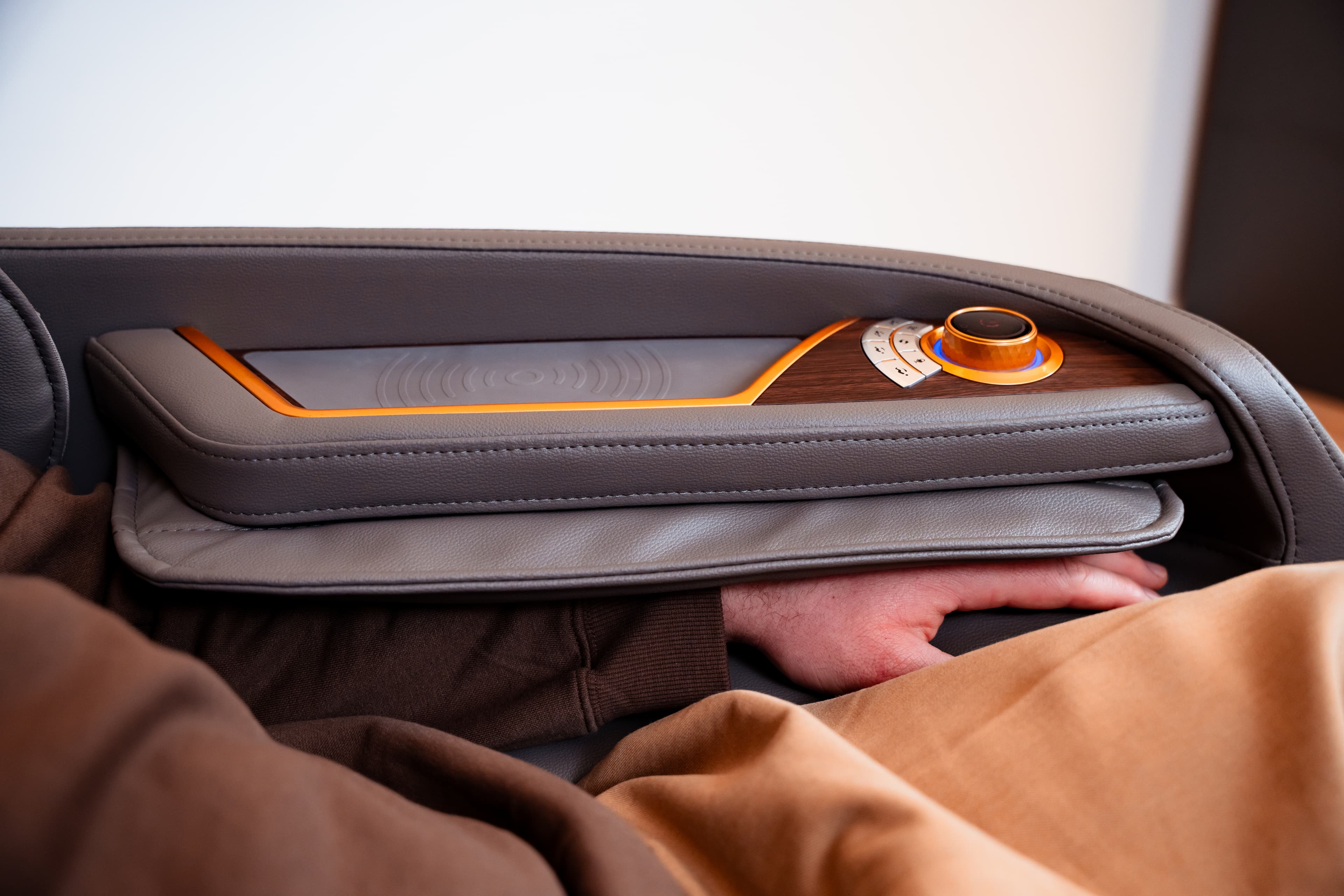 Armmassage mit Luftkissen