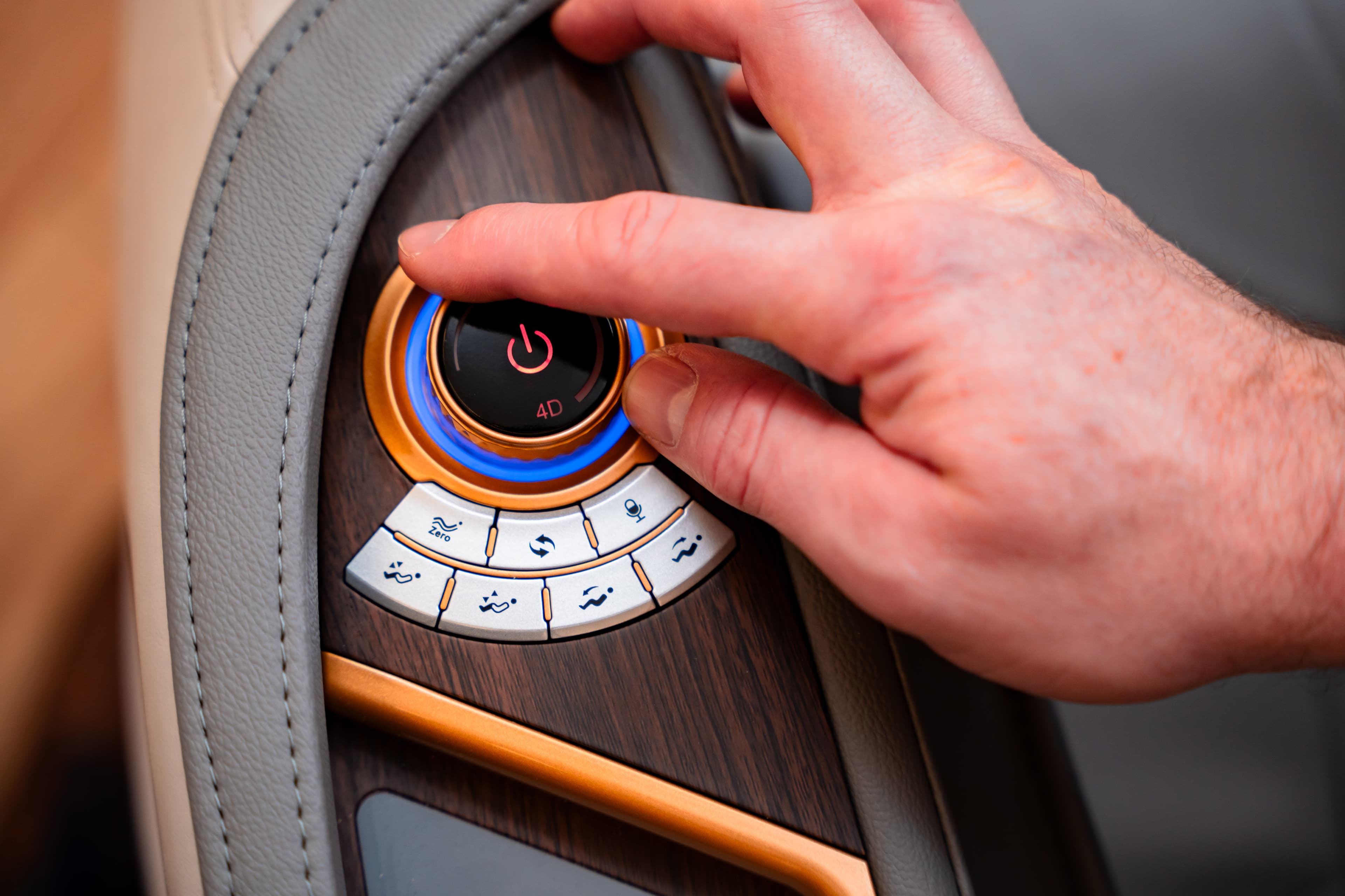 4D-Joystick. Schnelltasten