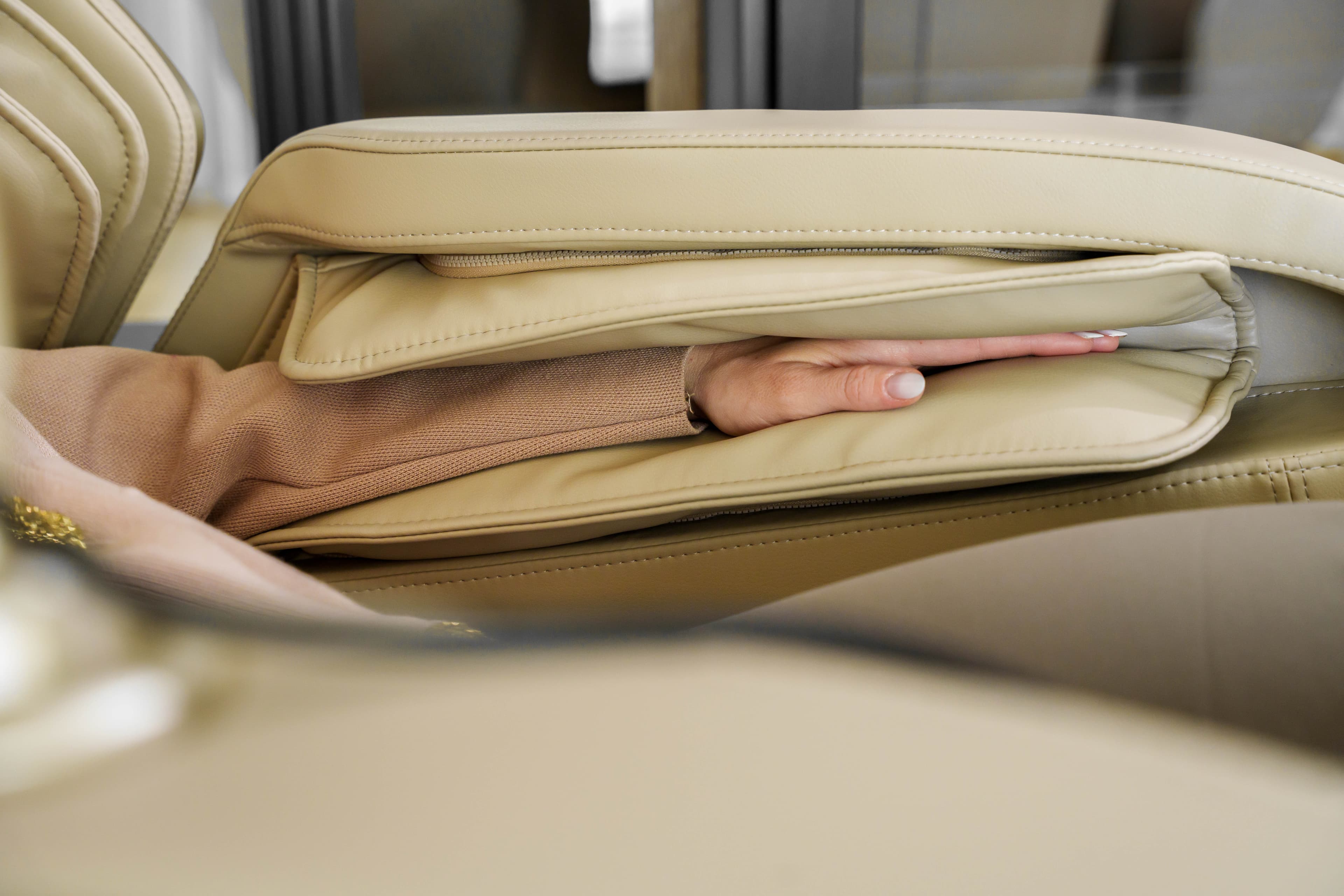 Armmassage mit Luftkissen