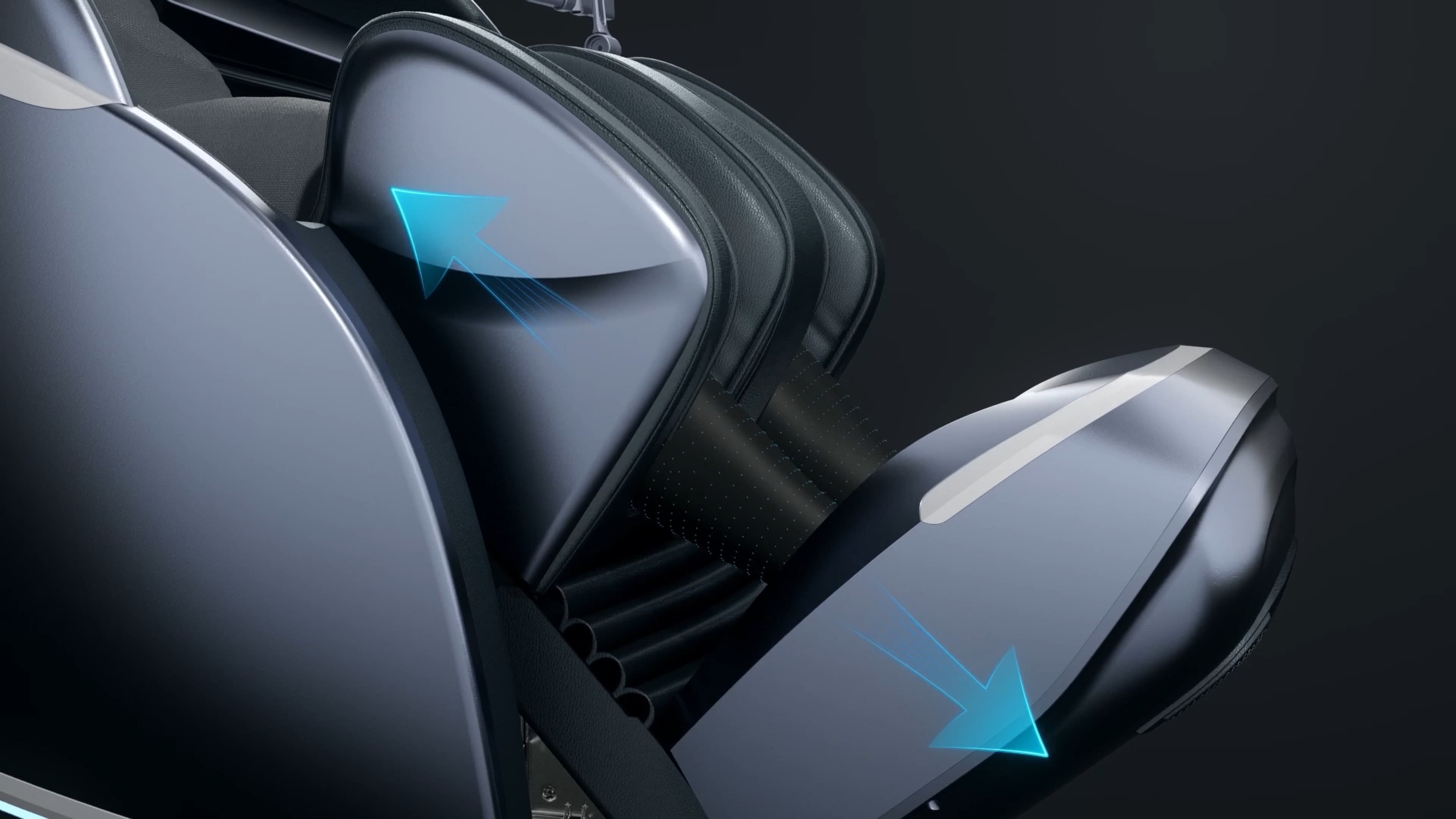 Elektrisch ausfahrbare Fußstütze